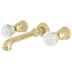 Hot Celebrity Two-Handle Wall Mount Bathroom Faucet Wall Mount