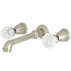 Hot Celebrity Two-Handle Wall Mount Bathroom Faucet Wall Mount
