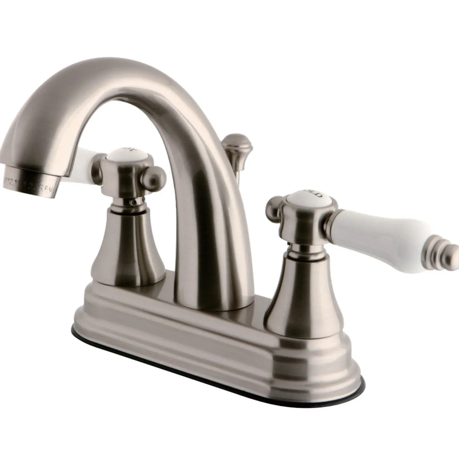 Discount 4" Centerset Deck Mount Bathroom Faucet 4" Center Set