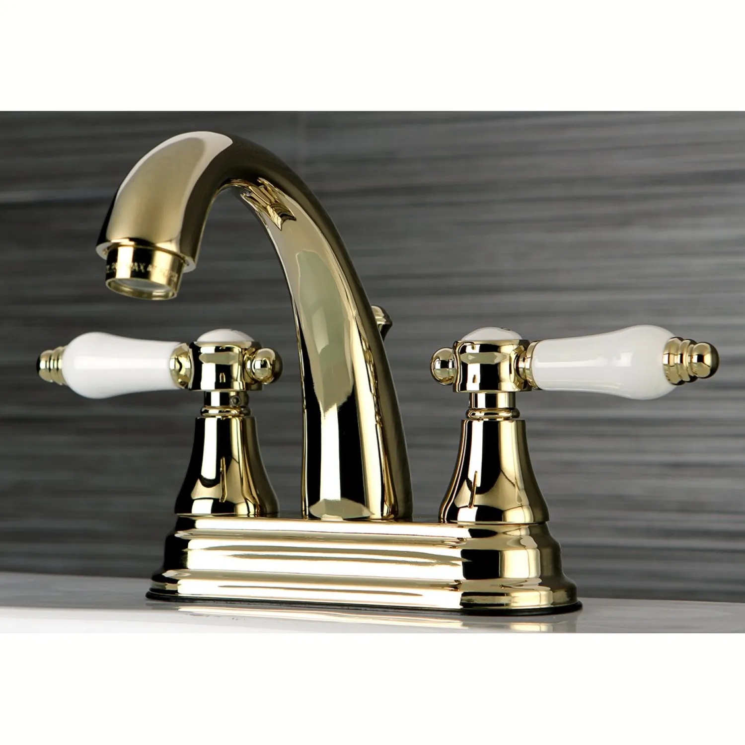 Discount 4" Centerset Deck Mount Bathroom Faucet 4" Center Set
