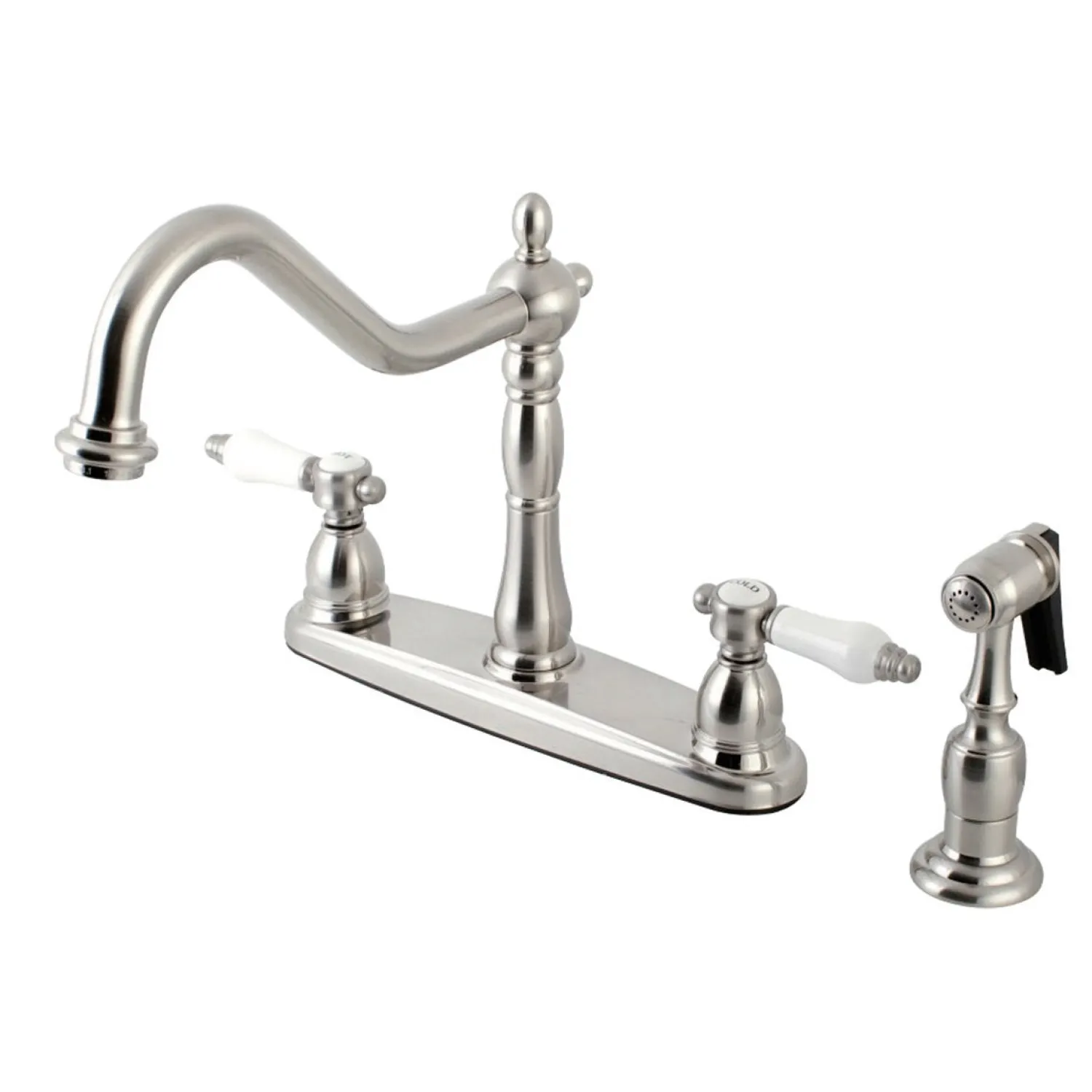 Discount Centerset Kitchen Faucet Faucets With Side Spray