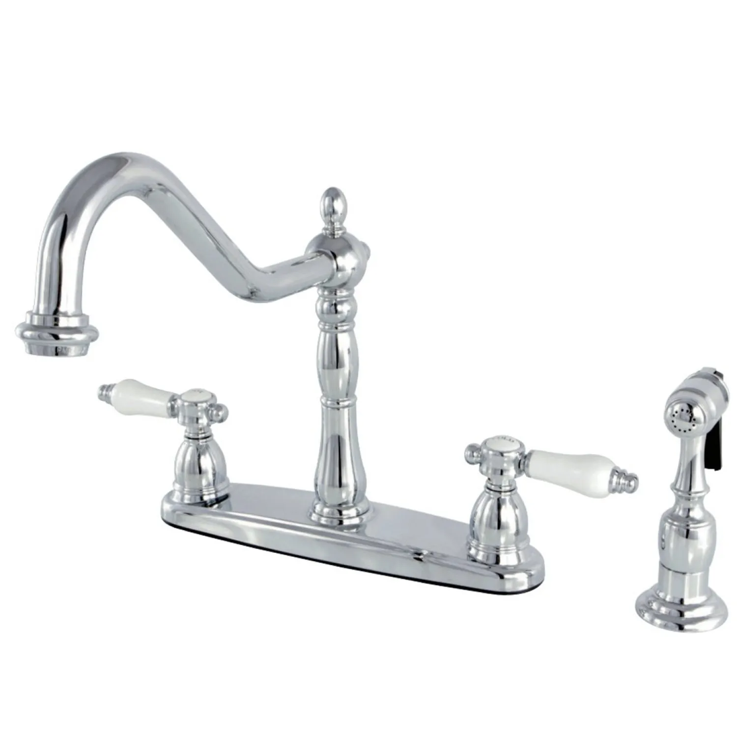 Discount Centerset Kitchen Faucet Faucets With Side Spray