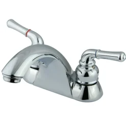 Sale 4" Centerset Lever-Handle Bathroom Faucet 4" Center Set