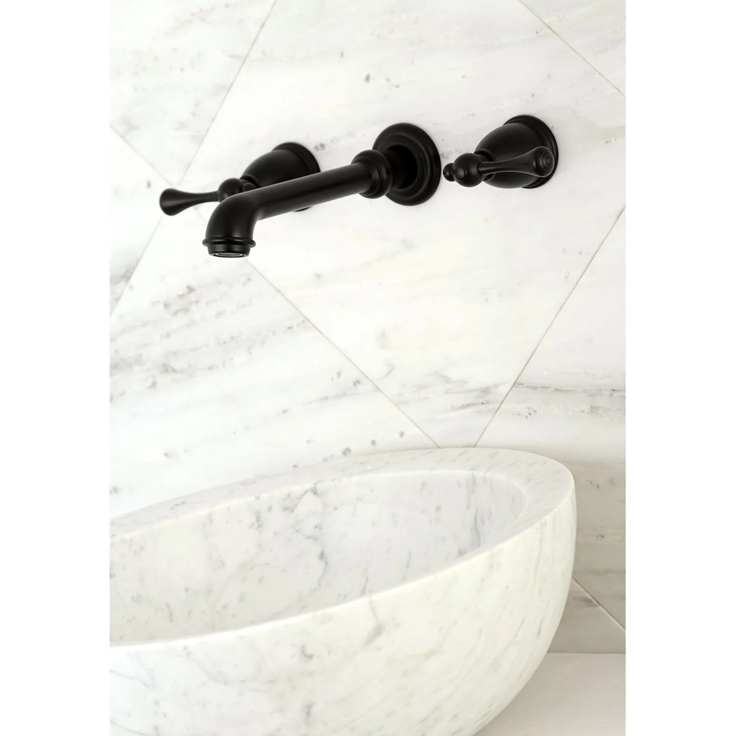 New 8" Center Wall Mount Bathroom Faucet Wall Mount