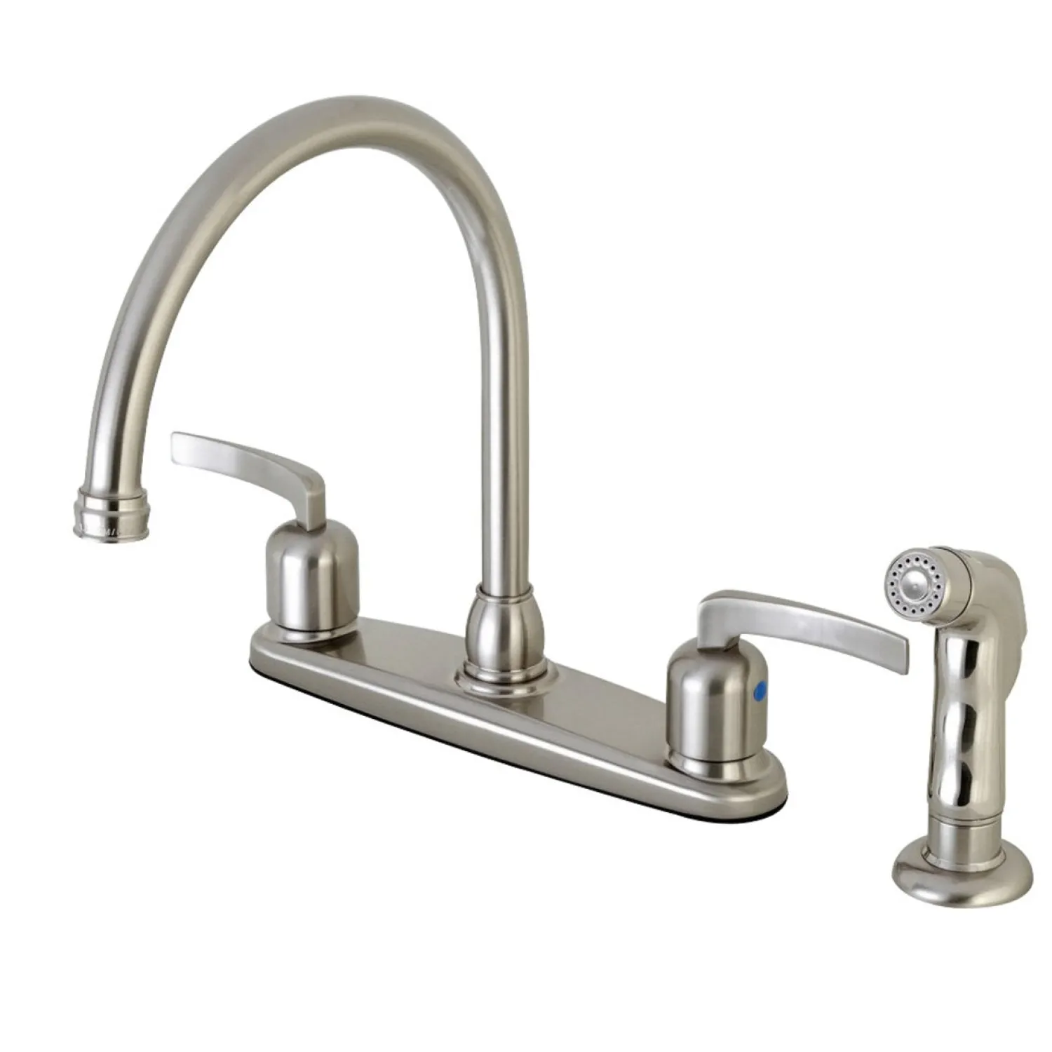 New Centurion Centerset 4-Hole Kitchen Faucet Faucets With Side Spray