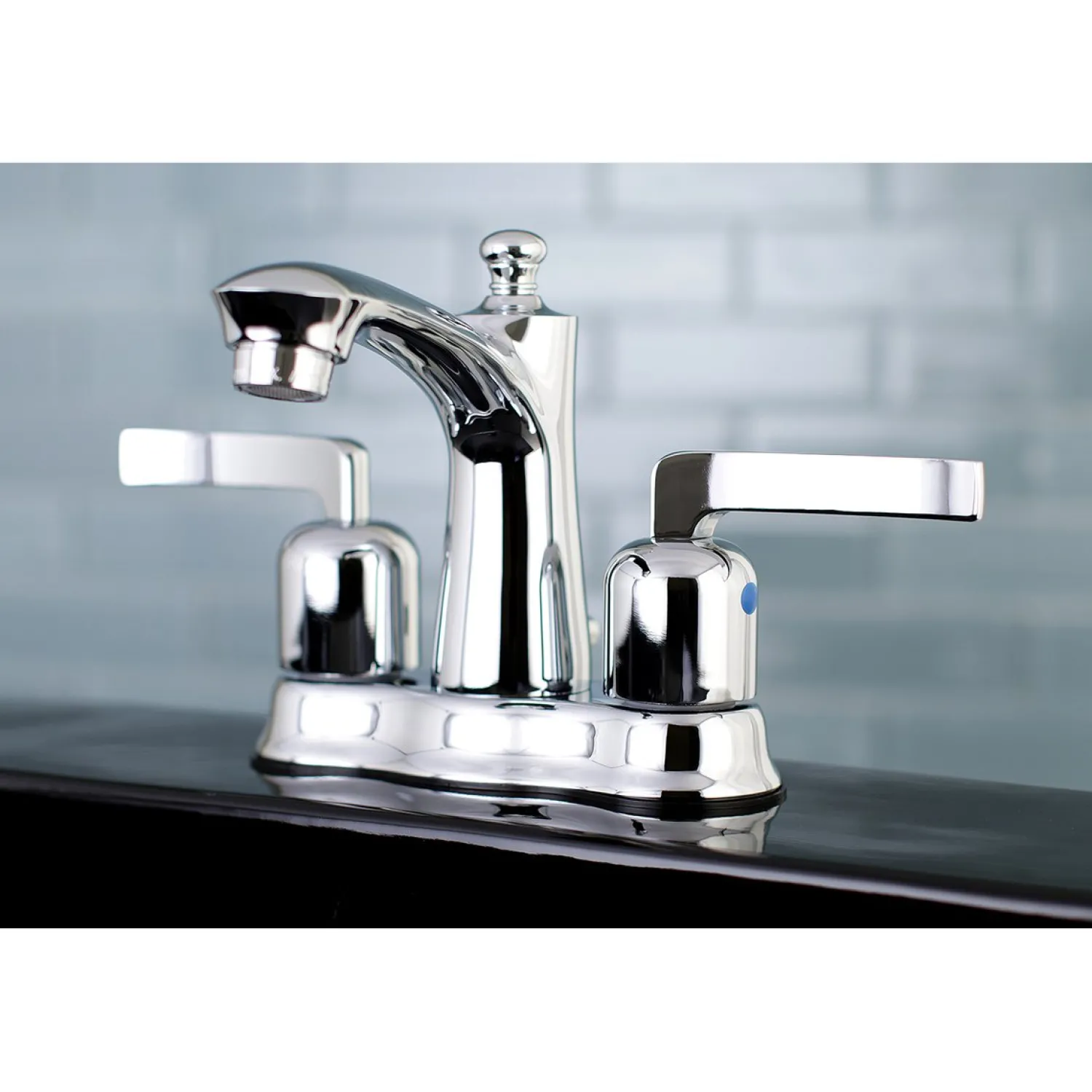 Discount Centurion Deck Mount 4" Centerset Bathroom Faucet 4" Center Set