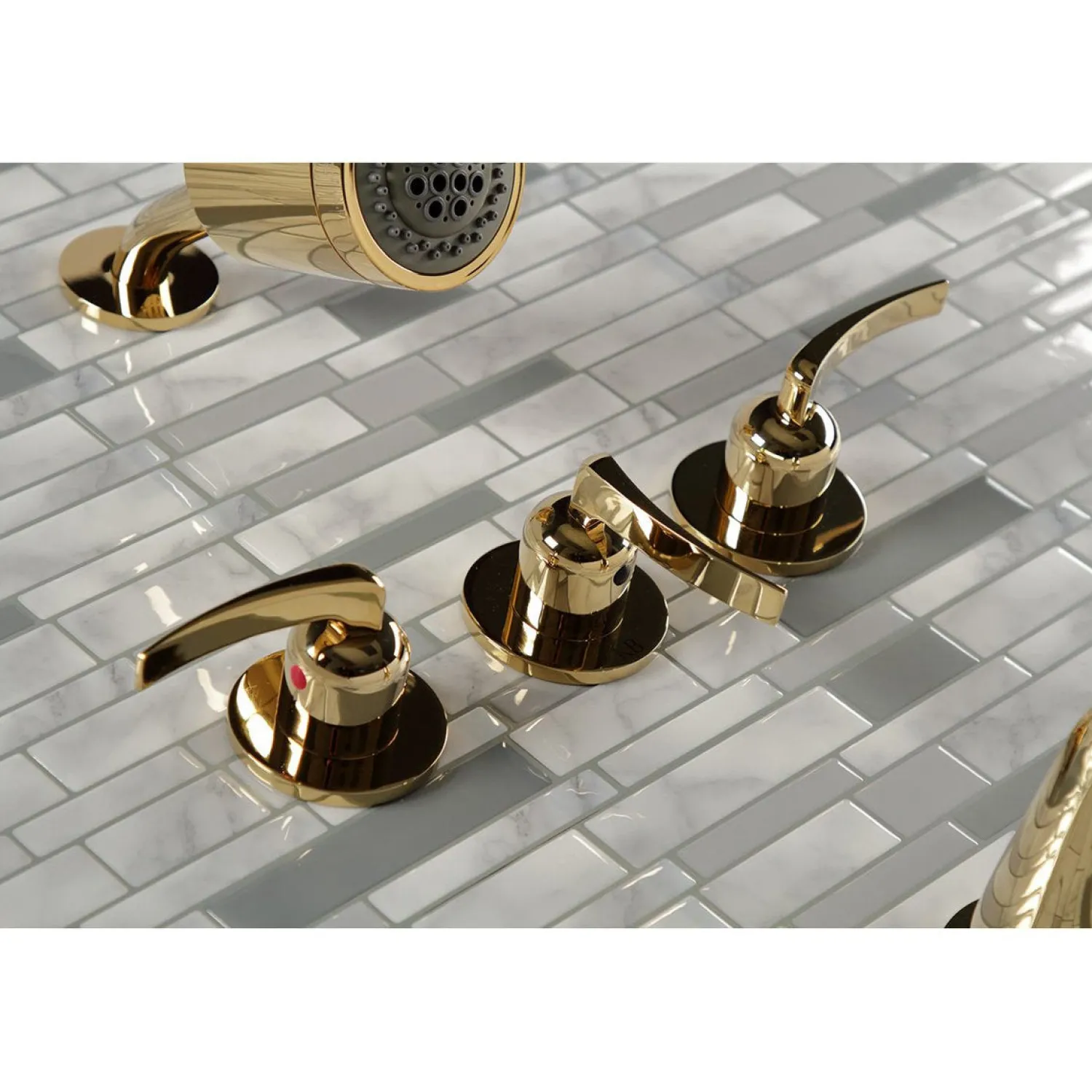 Hot Centurion Three-Handle Tub and Shower Faucet Tub & Shower Sets|Tub Faucets