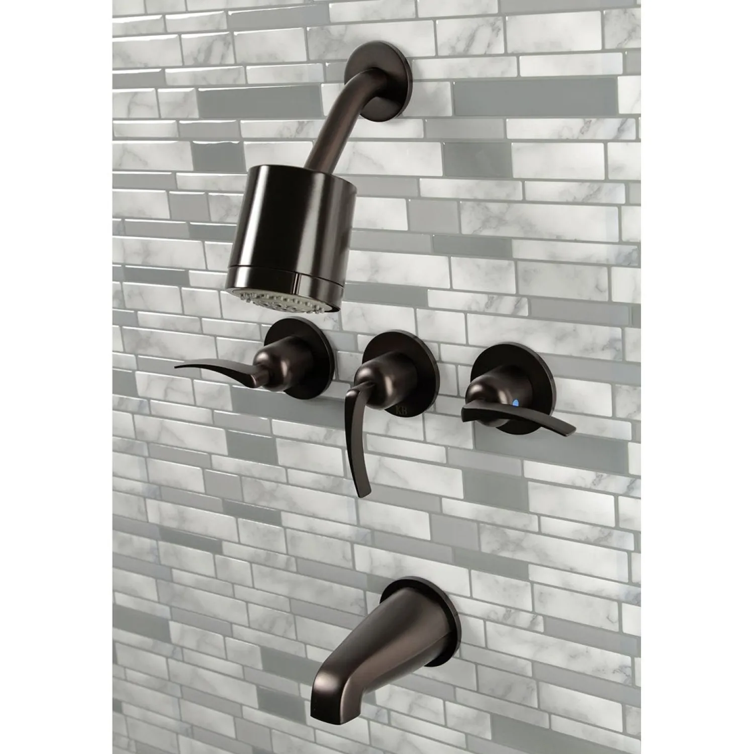 Hot Centurion Three-Handle Tub and Shower Faucet Tub & Shower Sets|Tub Faucets