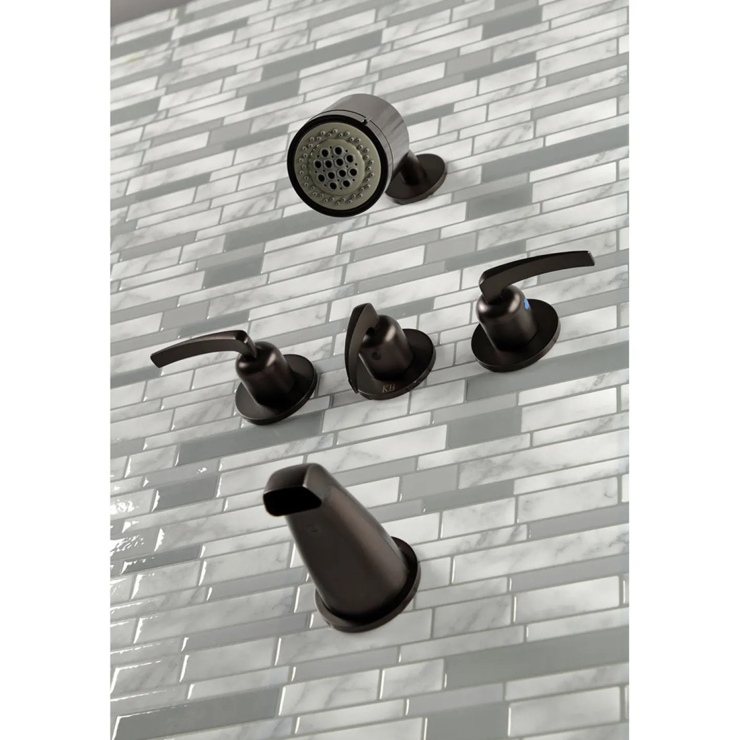 Hot Centurion Three-Handle Tub and Shower Faucet Tub & Shower Sets|Tub Faucets
