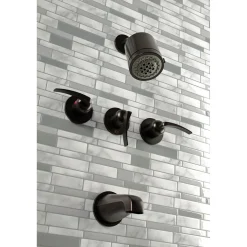 Hot Centurion Three-Handle Tub and Shower Faucet Tub & Shower Sets|Tub Faucets
