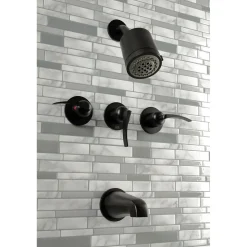 Hot Centurion Three-Handle Tub and Shower Faucet Tub & Shower Sets|Tub Faucets