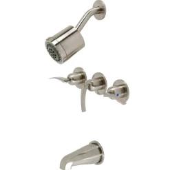 Clearance Centurion Three-Handle Tub and Shower Faucet Tub & Shower Sets