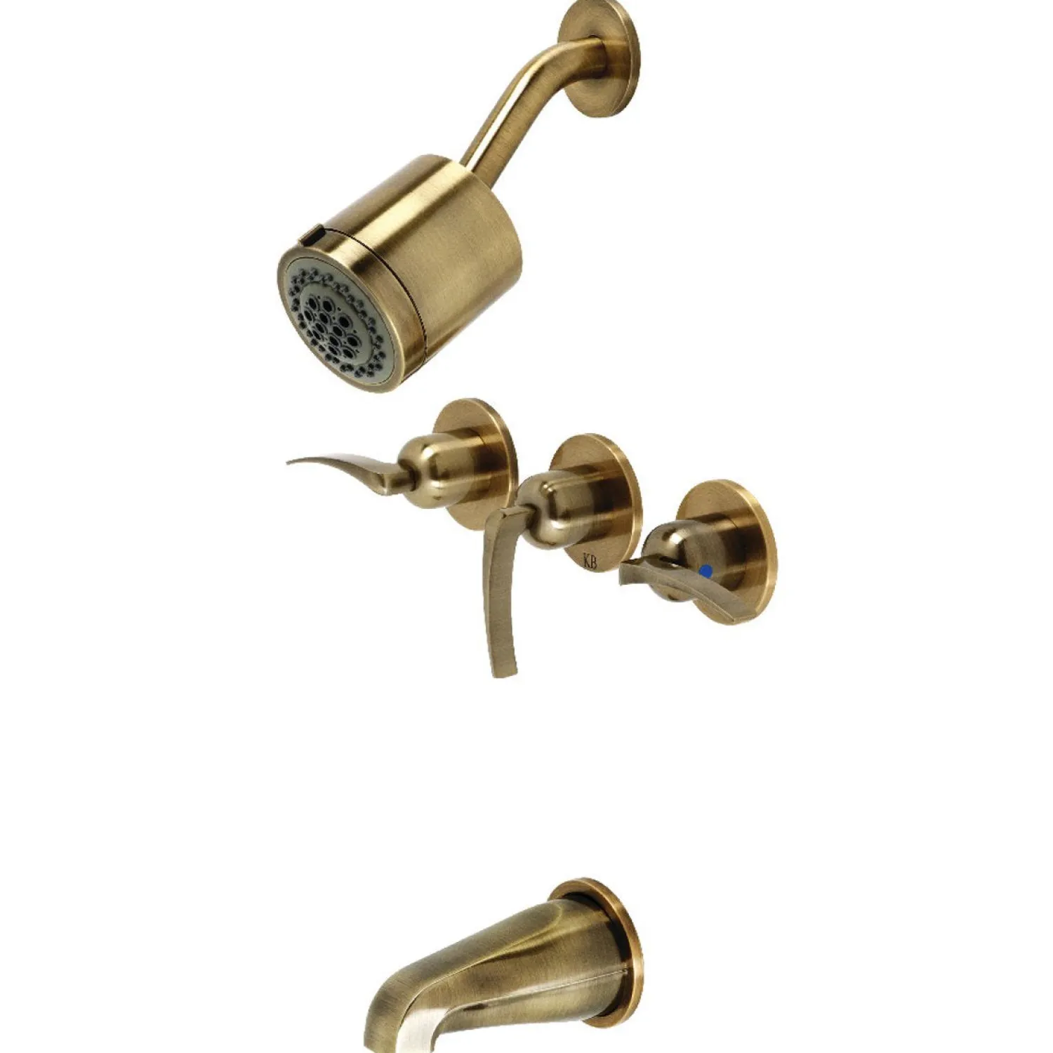 Clearance Centurion Three-Handle Tub and Shower Faucet Tub & Shower Sets