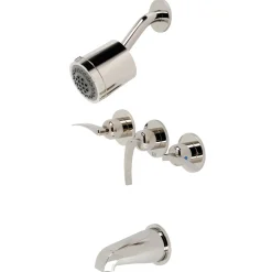 Clearance Centurion Three-Handle Tub and Shower Faucet Tub & Shower Sets