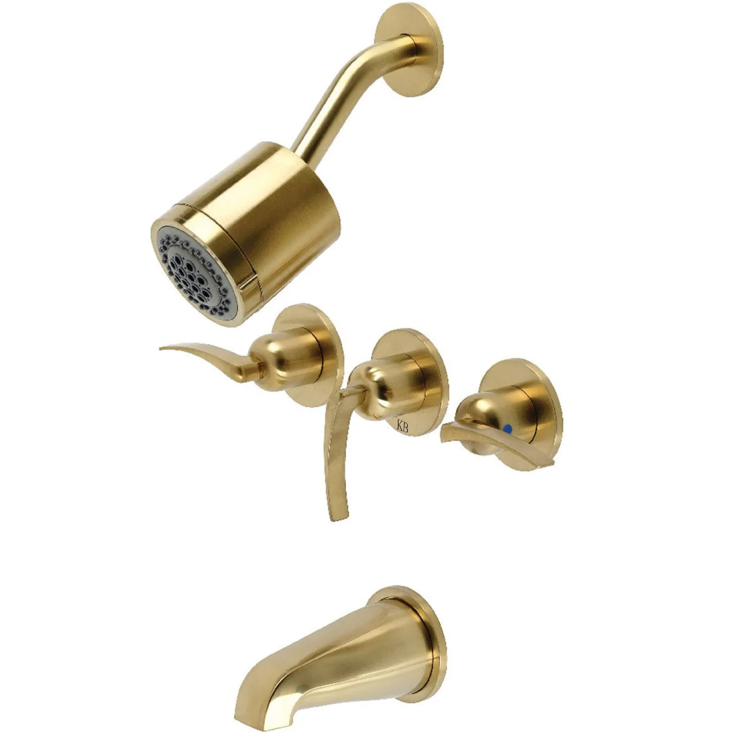 Clearance Centurion Three-Handle Tub and Shower Faucet Tub & Shower Sets