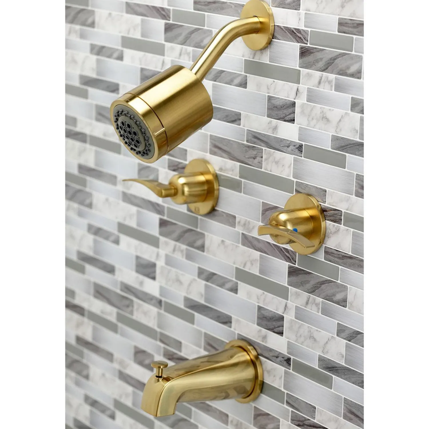 Centurion Two-Handle Tub and Shower Faucet Tub & Shower Sets