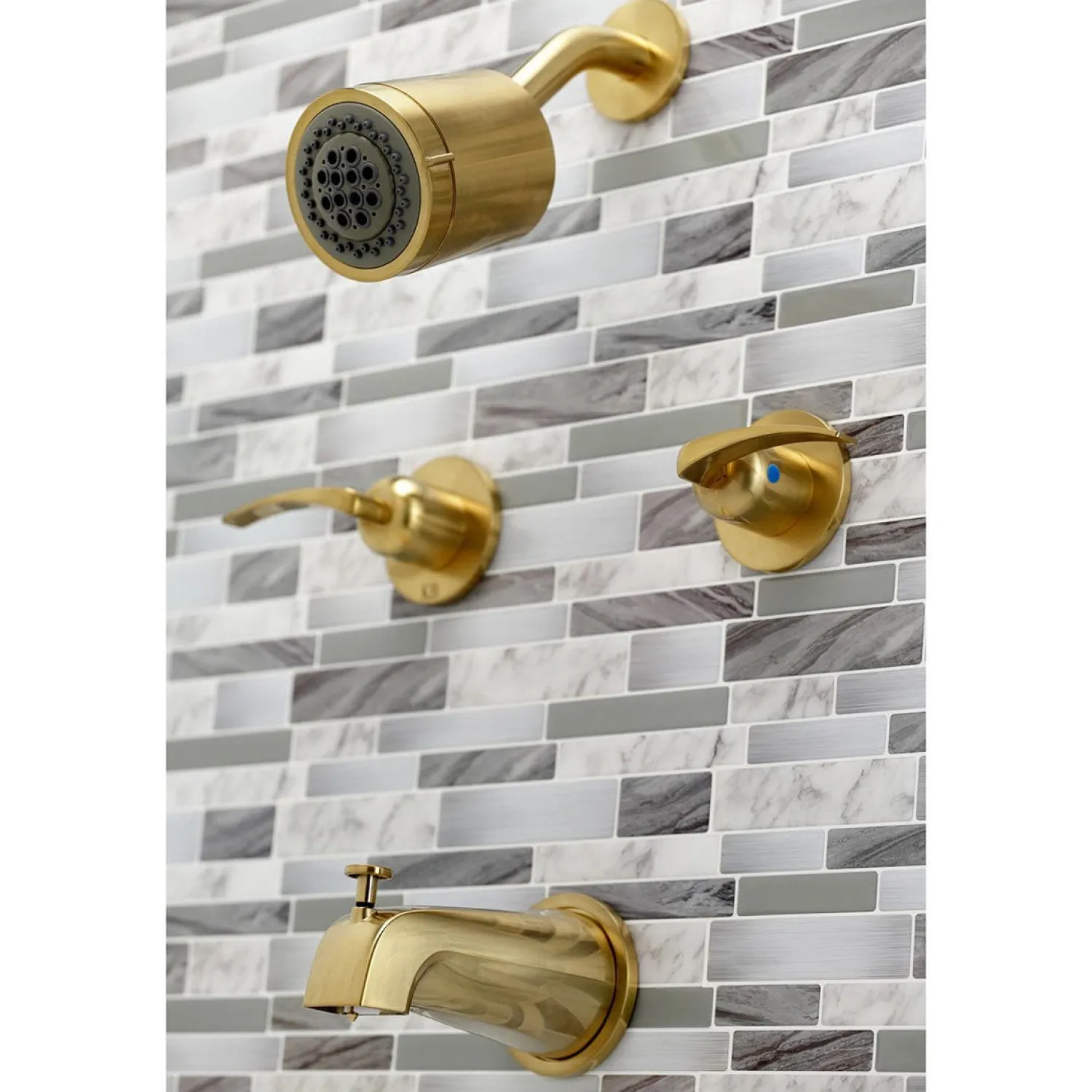 Centurion Two-Handle Tub and Shower Faucet Tub & Shower Sets