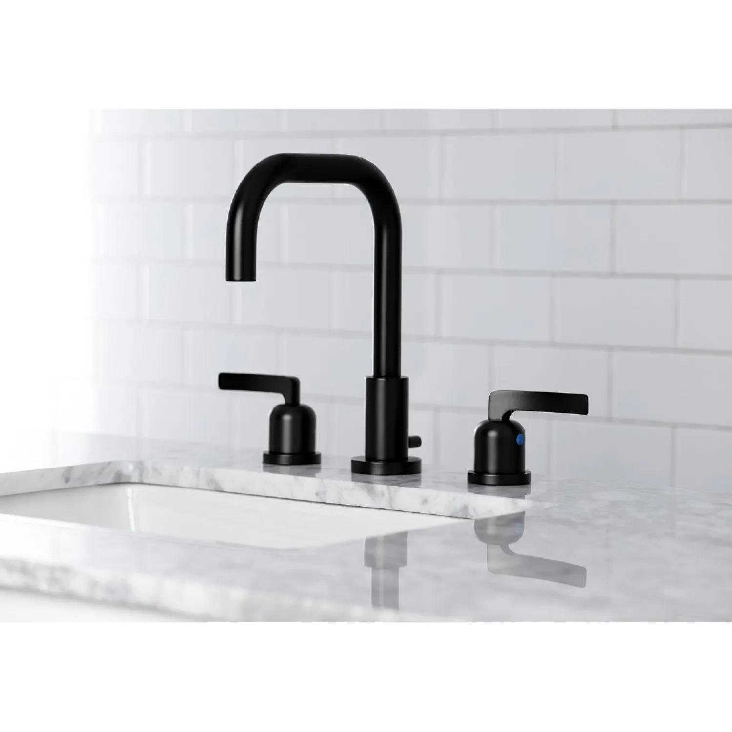 Centurion Widespread Bathroom Faucet with Brass Pop-Up 8" Widespread