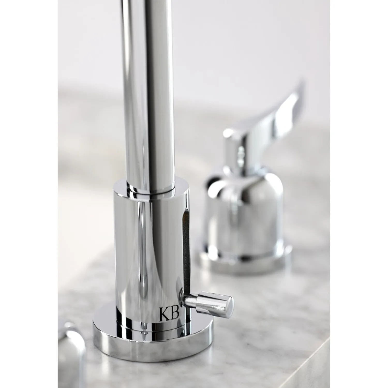 Centurion Widespread Bathroom Faucet with Brass Pop-Up 8" Widespread