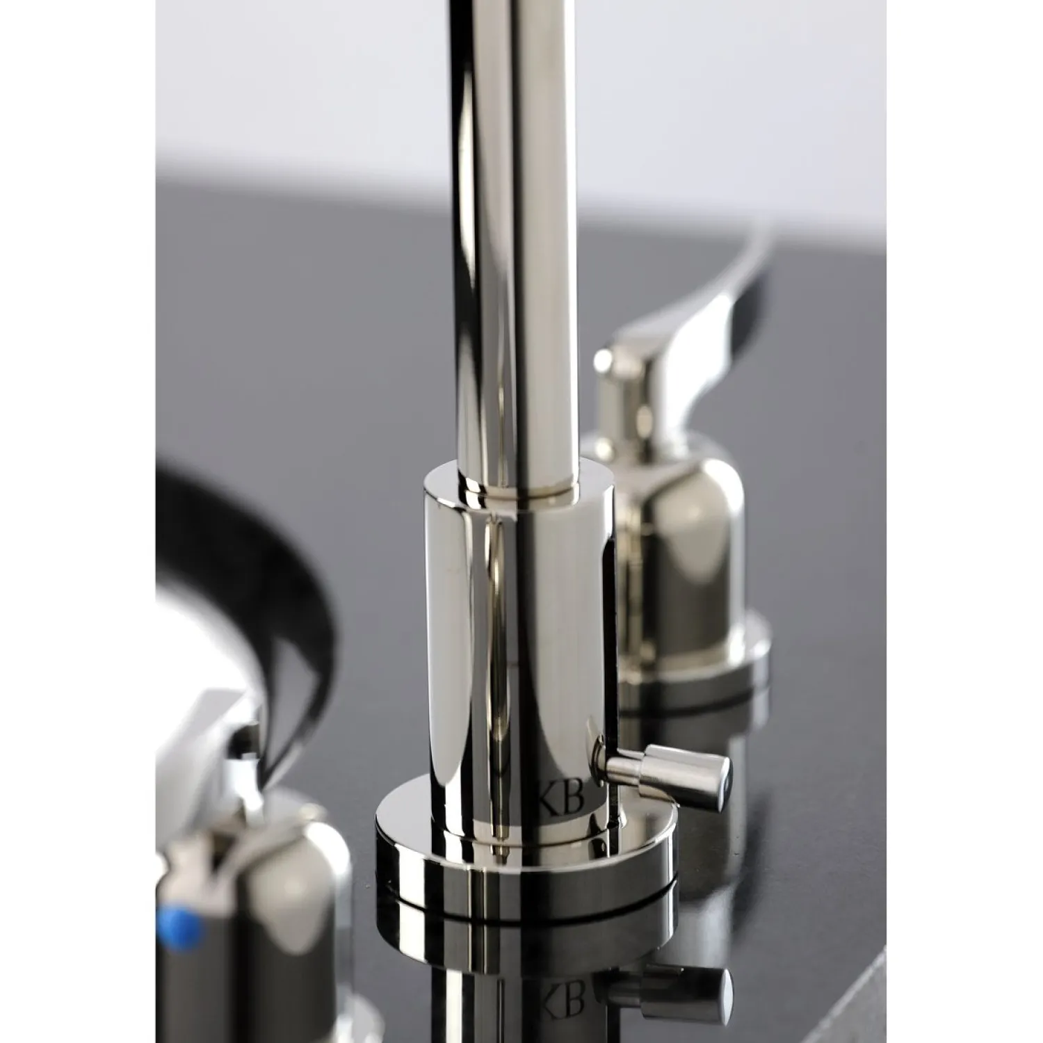 Centurion Widespread Bathroom Faucet with Brass Pop-Up 8" Widespread