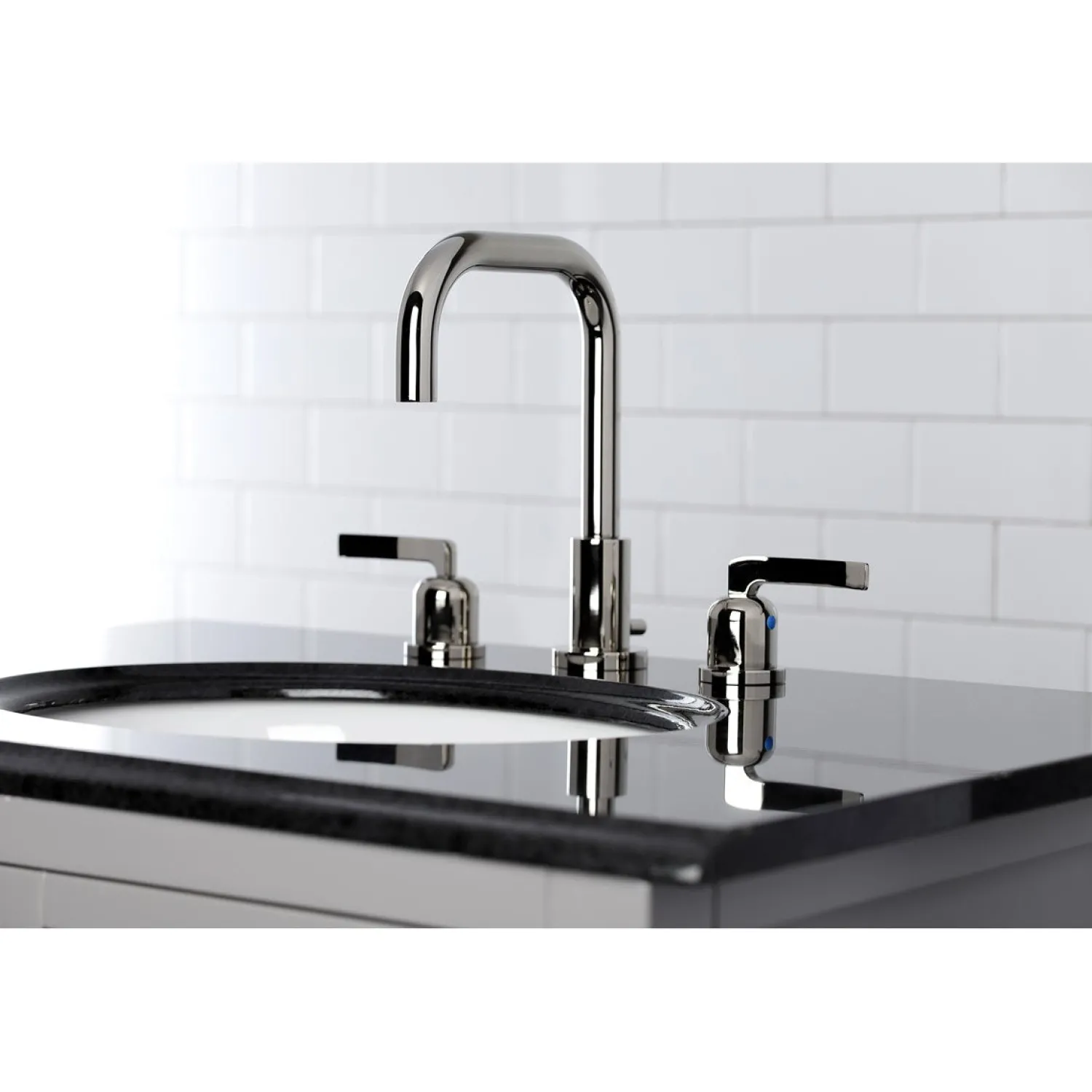 Centurion Widespread Bathroom Faucet with Brass Pop-Up 8" Widespread