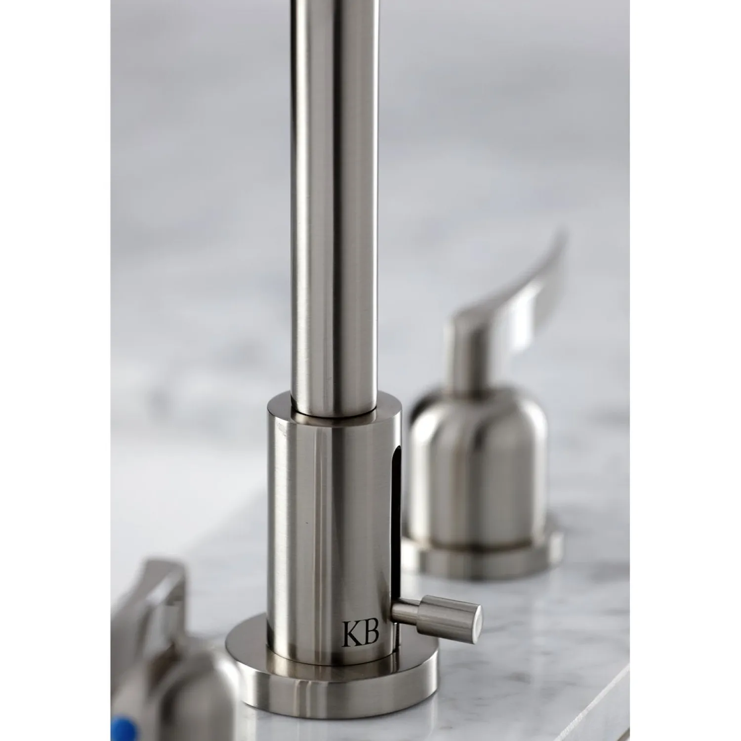 Centurion Widespread Bathroom Faucet with Brass Pop-Up 8" Widespread