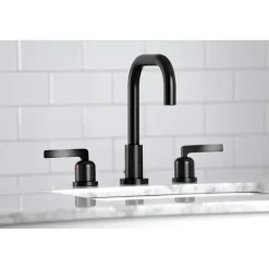 Centurion Widespread Bathroom Faucet with Brass Pop-Up 8