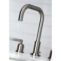 Centurion Widespread Bathroom Faucet with Brass Pop-Up 8