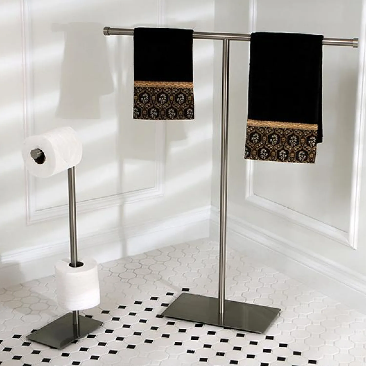 Hot Claremont Freestanding Toilet Paper Stand Toilet Paper Holders