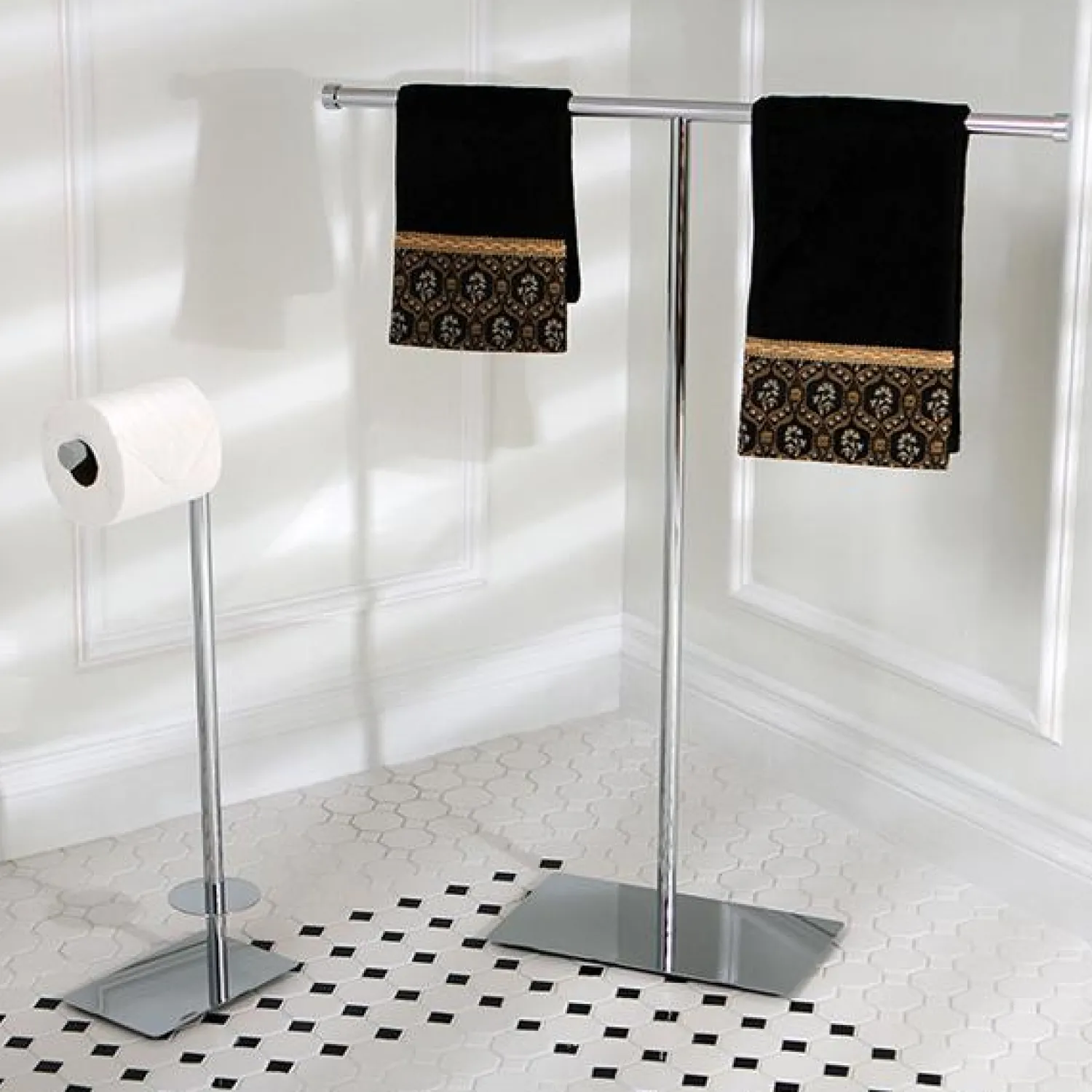 Hot Claremont Freestanding Toilet Paper Stand Toilet Paper Holders
