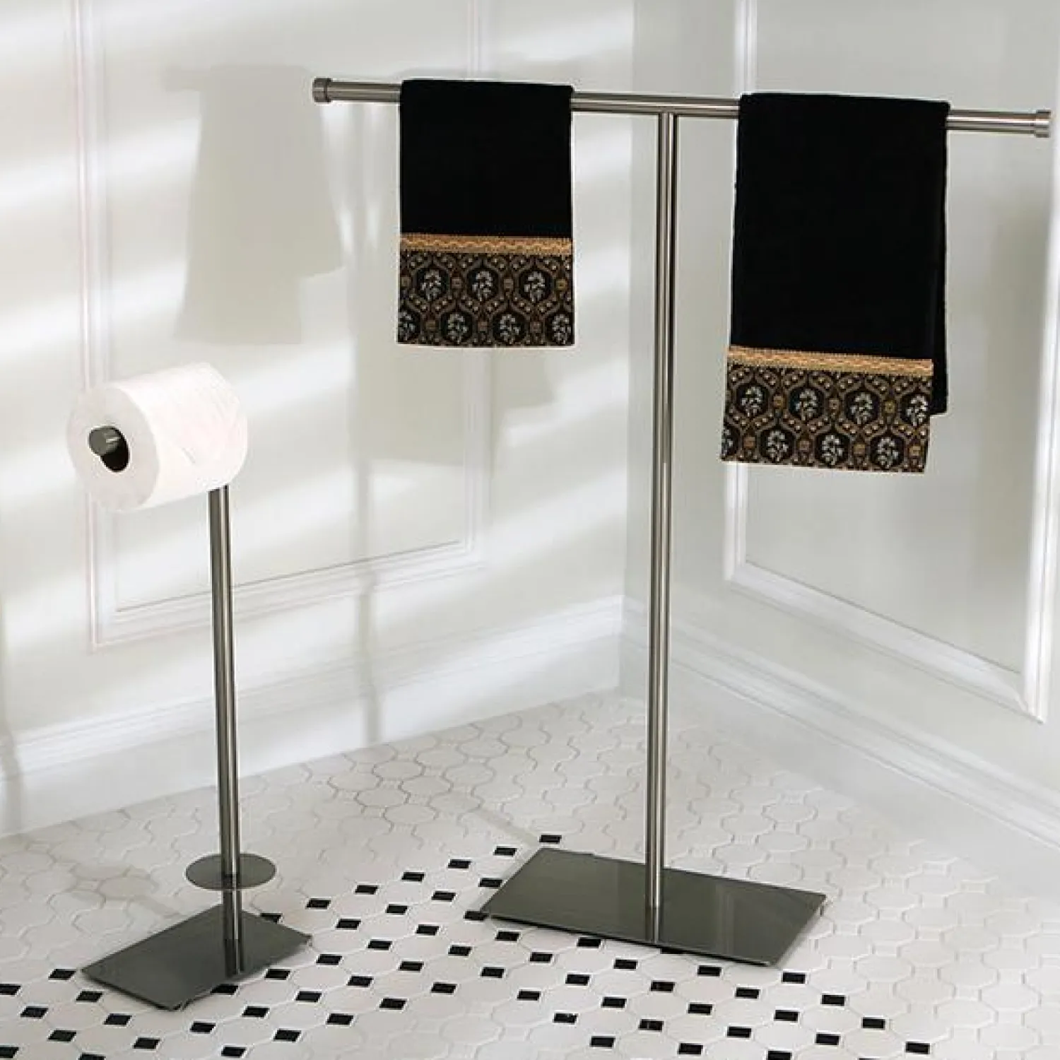 Hot Claremont Freestanding Toilet Paper Stand Toilet Paper Holders