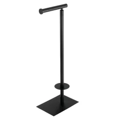 Clearance Claremont Freestanding Toilet Paper Stand in Matte Black Toilet Paper Holders