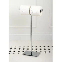 Best Claremont Freestanding Double Toilet Paper Stand Toilet Paper Holders