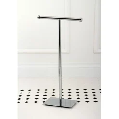 Best Claremont Freestanding Double Toilet Paper Stand Toilet Paper Holders