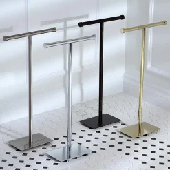 Best Claremont Freestanding Double Toilet Paper Stand Toilet Paper Holders