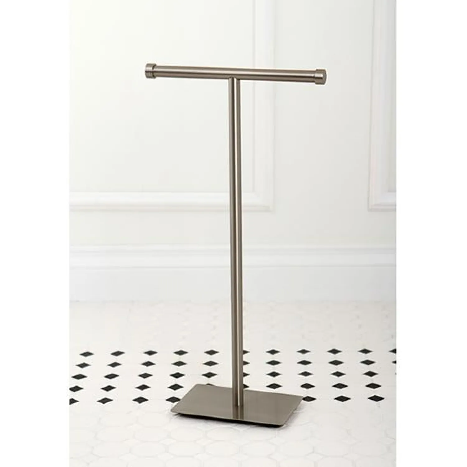 Best Claremont Freestanding Double Toilet Paper Stand Toilet Paper Holders
