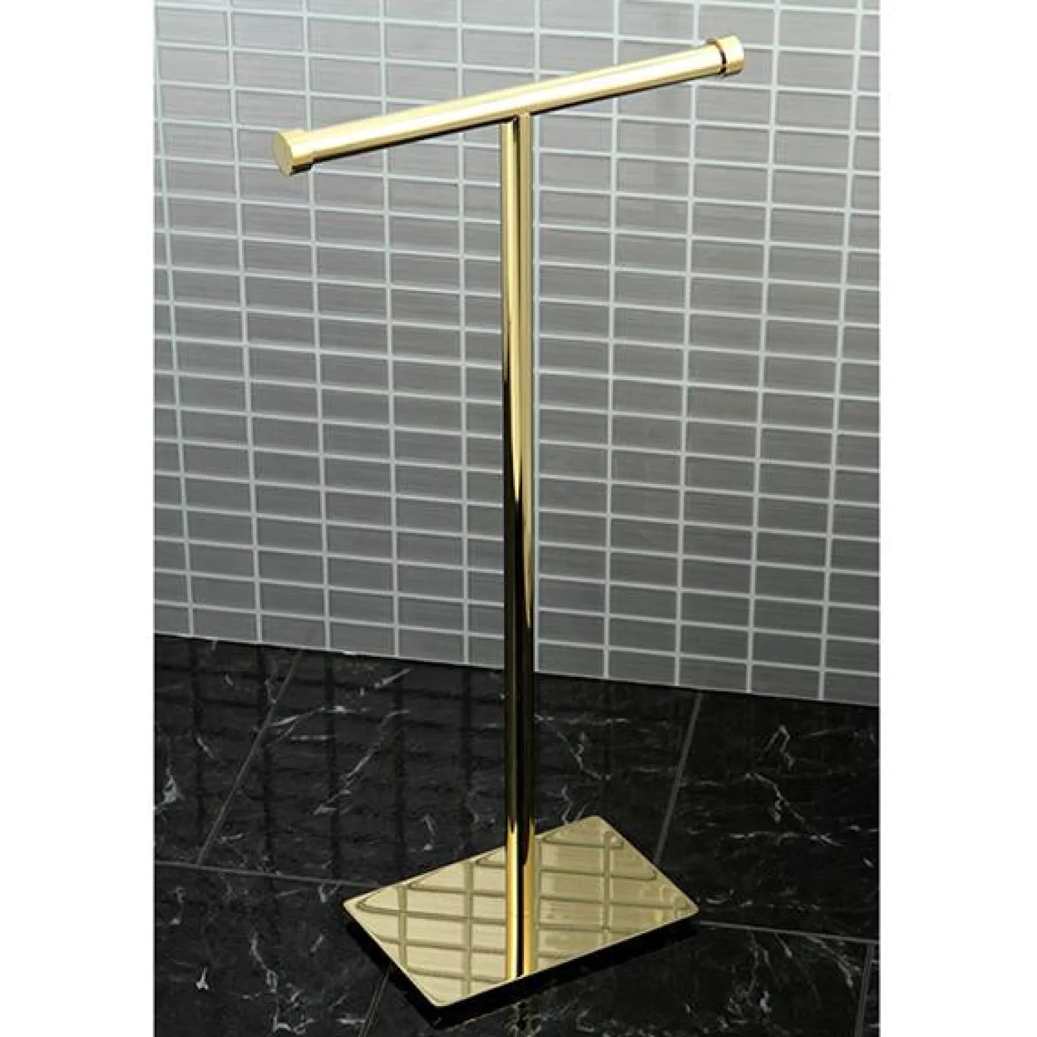 Best Claremont Freestanding Double Toilet Paper Stand Toilet Paper Holders