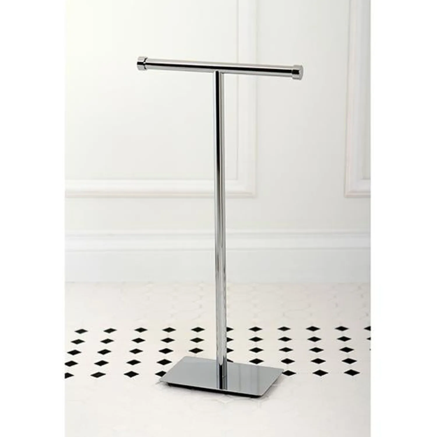 Best Claremont Freestanding Double Toilet Paper Stand Toilet Paper Holders