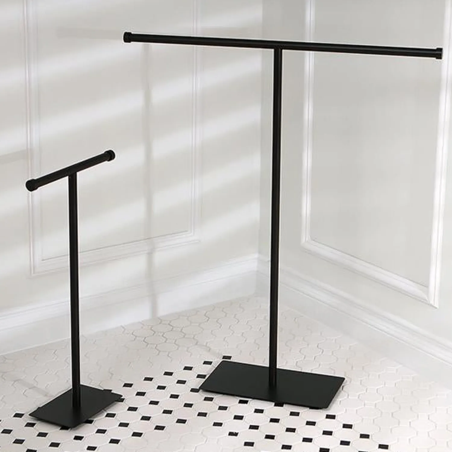 Best Claremont Freestanding Double Toilet Paper Stand Toilet Paper Holders