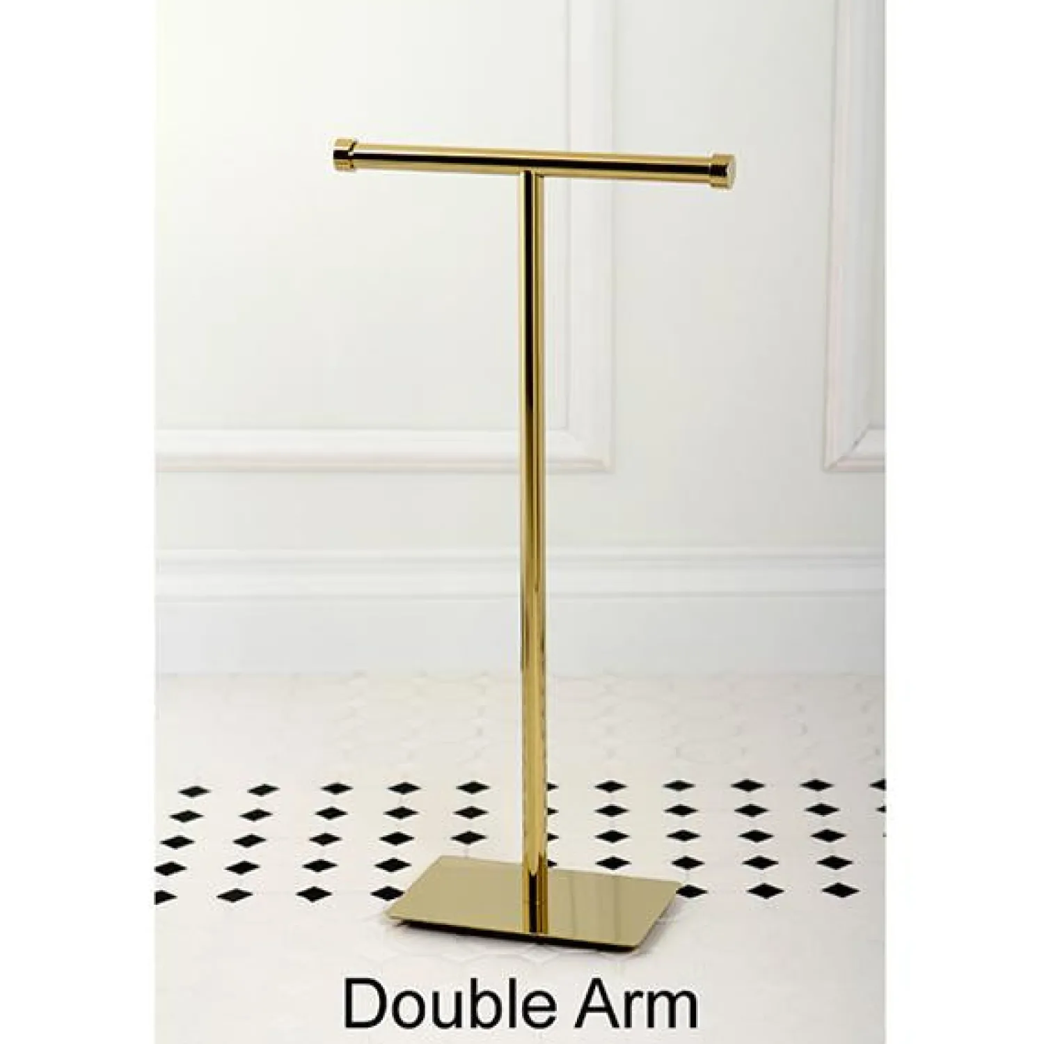 Best Claremont Freestanding Double Toilet Paper Stand Toilet Paper Holders