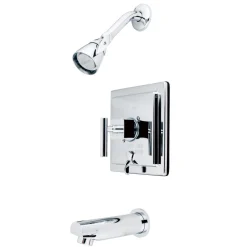 Discount Claremont Single Handle Tub and Shower Faucet in Polished Chrome Tub & Shower Sets