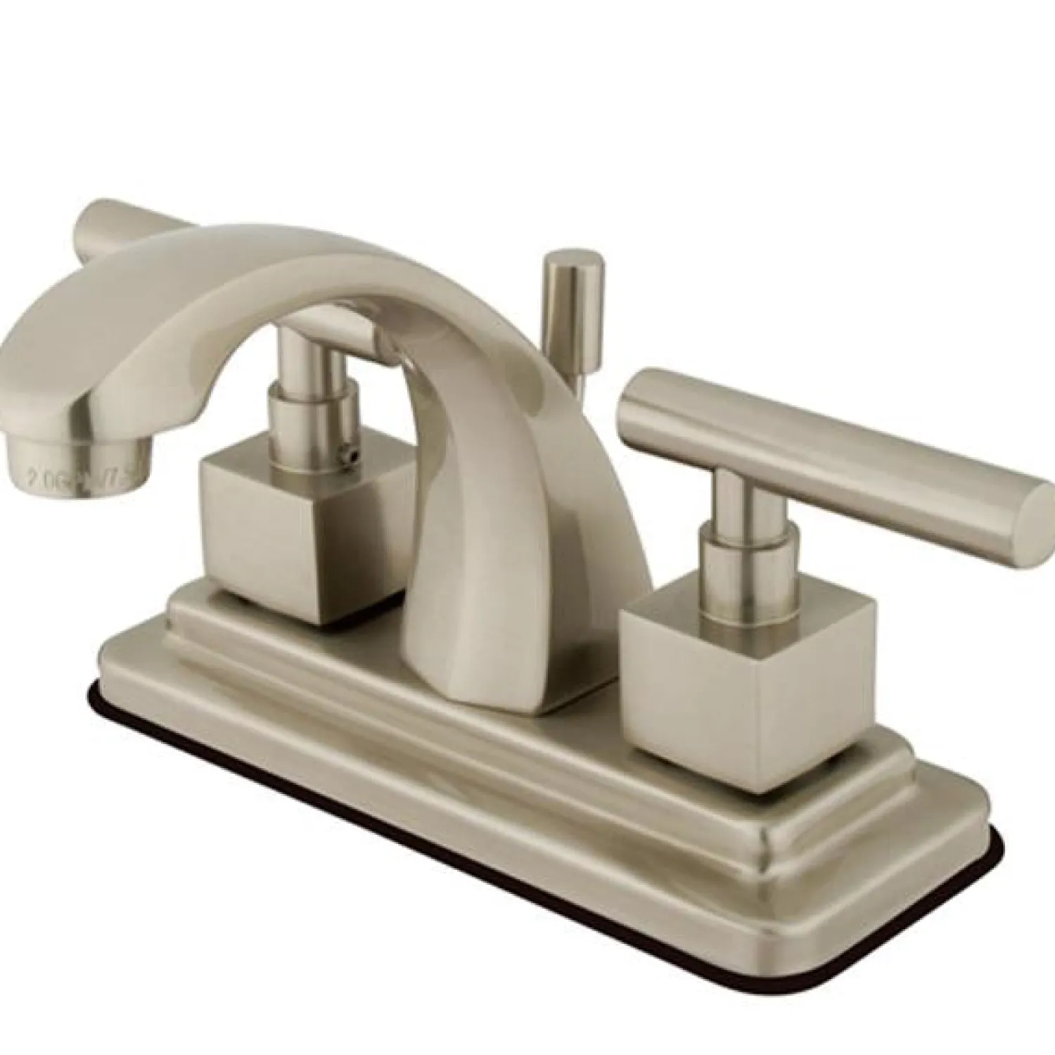Hot Claremont Two Handle 4" Centerset Lavatory Faucet with Brass Pop-up 4" Center Set