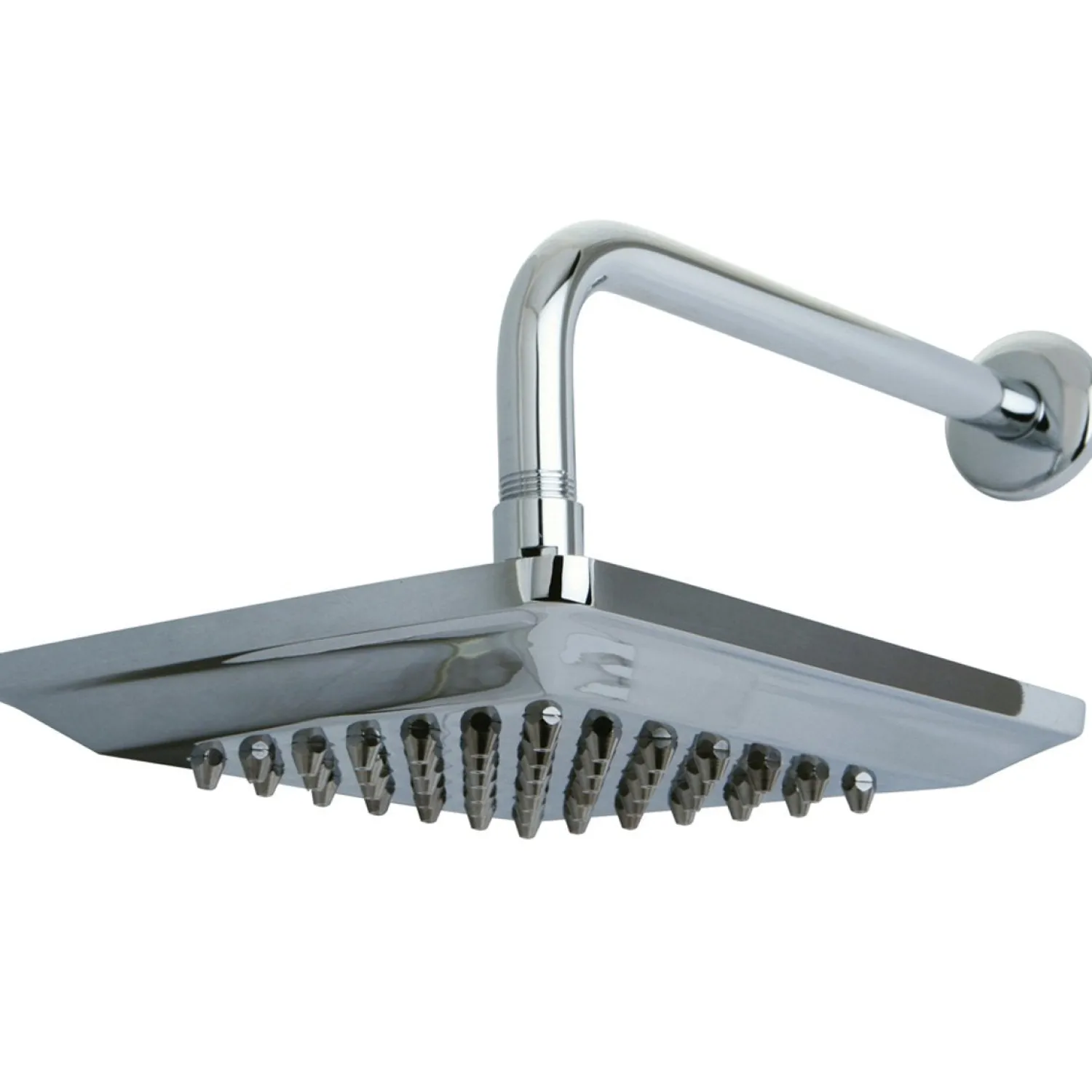 Best Claremont 8" x 8" Shower Head with 12" Shower Arm Shower Heads