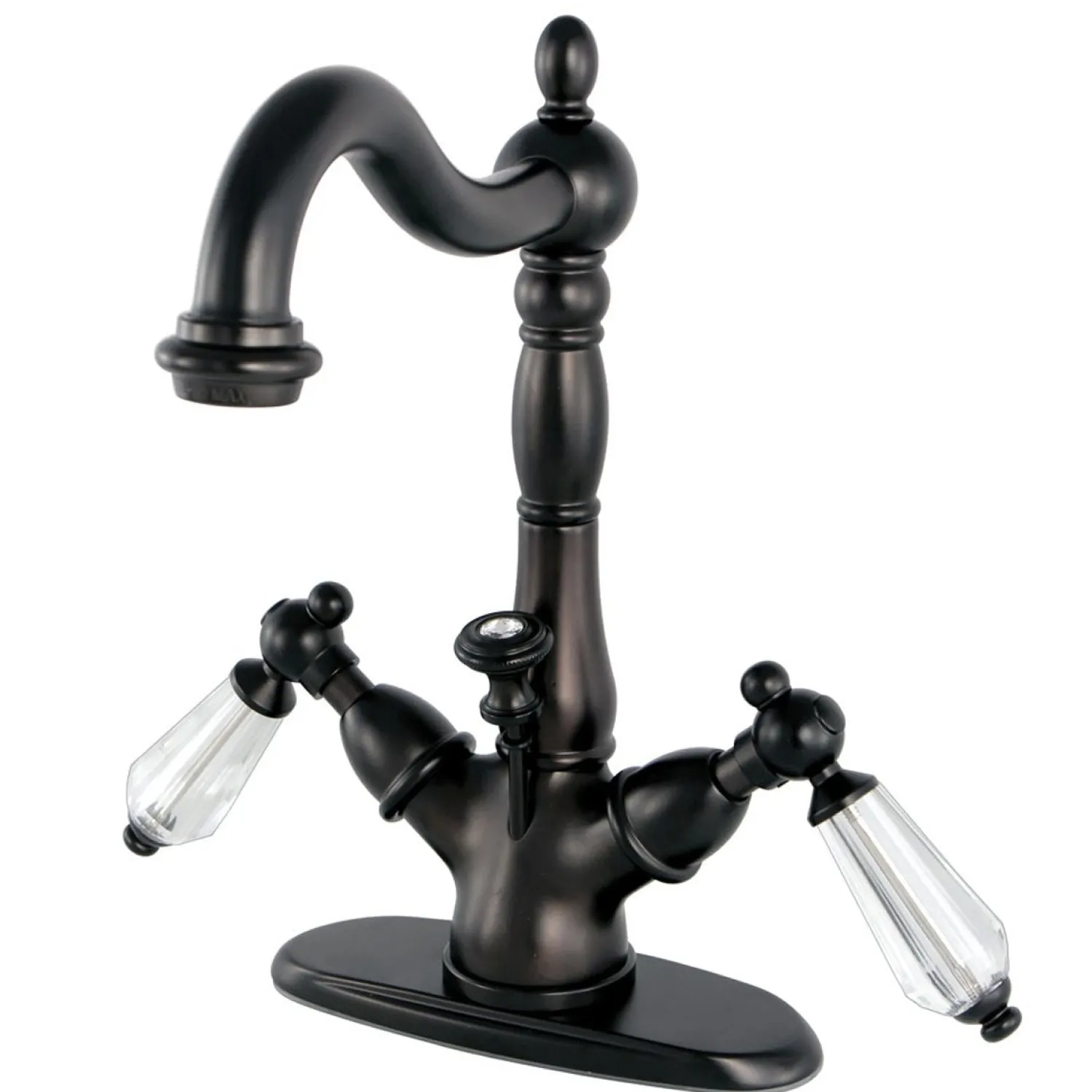 Online Classic 4" Centerset Lavatory Faucet with Brass Pop-up Single Hole|4" Center Set