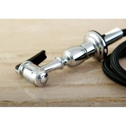New Classic Gourmetier Made to Match Kitchen Faucet Sprayer with Hose Replacement Side Sprays
