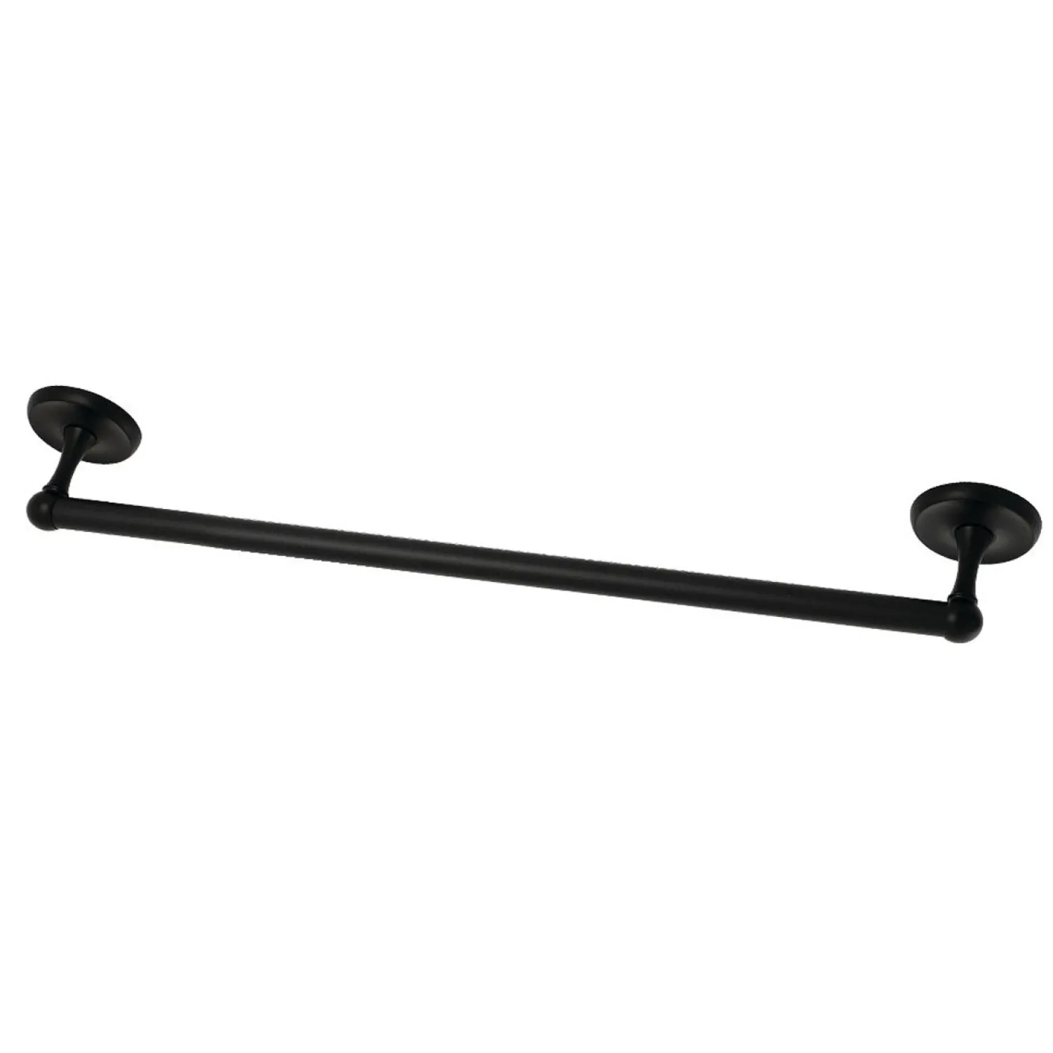 New Classic 18-Inch Towel Bar in Matte Black Towel Bars