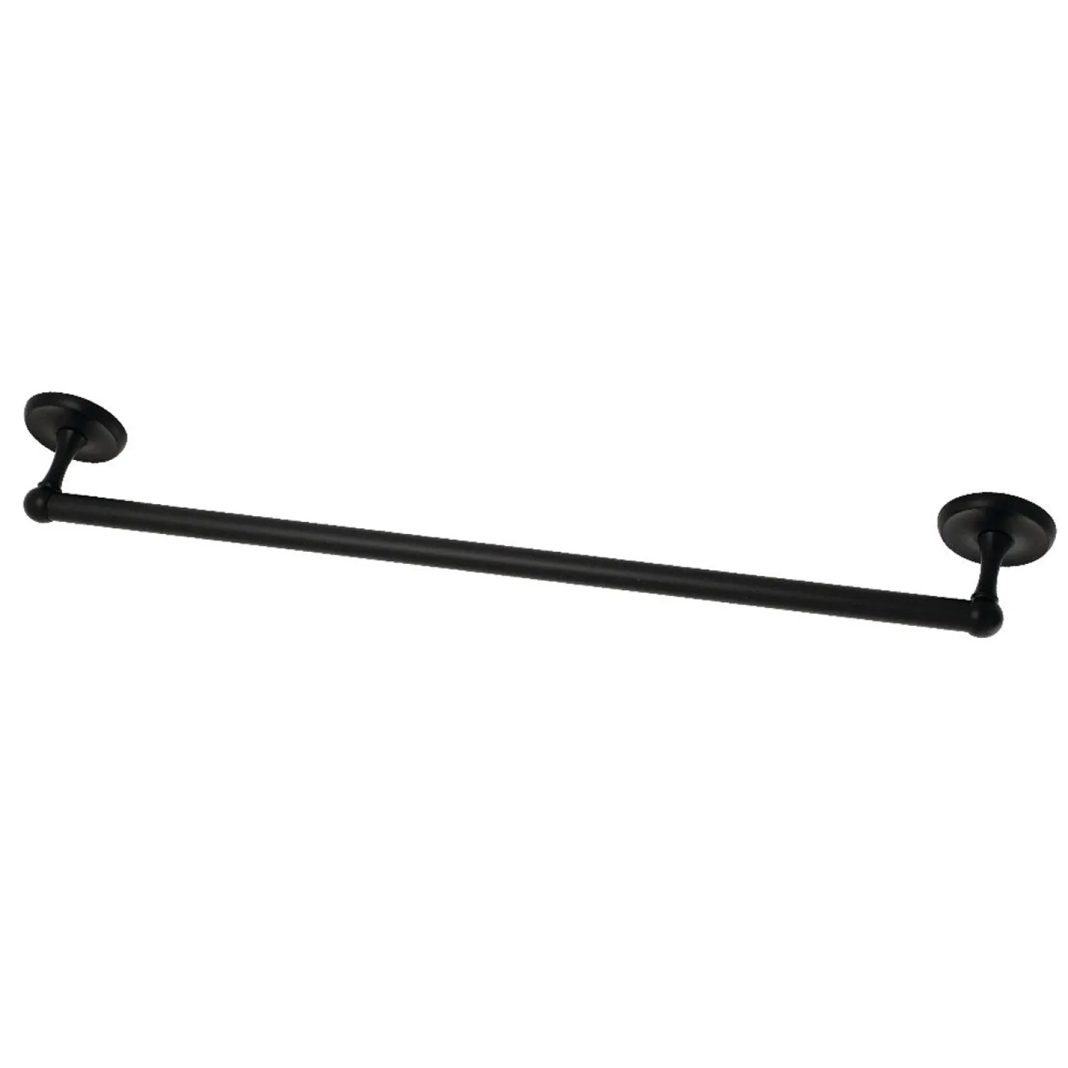 Online Classic 24-Inch Towel Bar in Matte Black Towel Bars