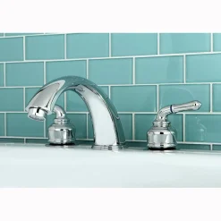 Clearance Classic Magellan Two Handle Roman Tub Filler Tub Faucets