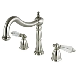 Best Classic Roman Tub Filler with Tranlucent Handles Tub Faucets
