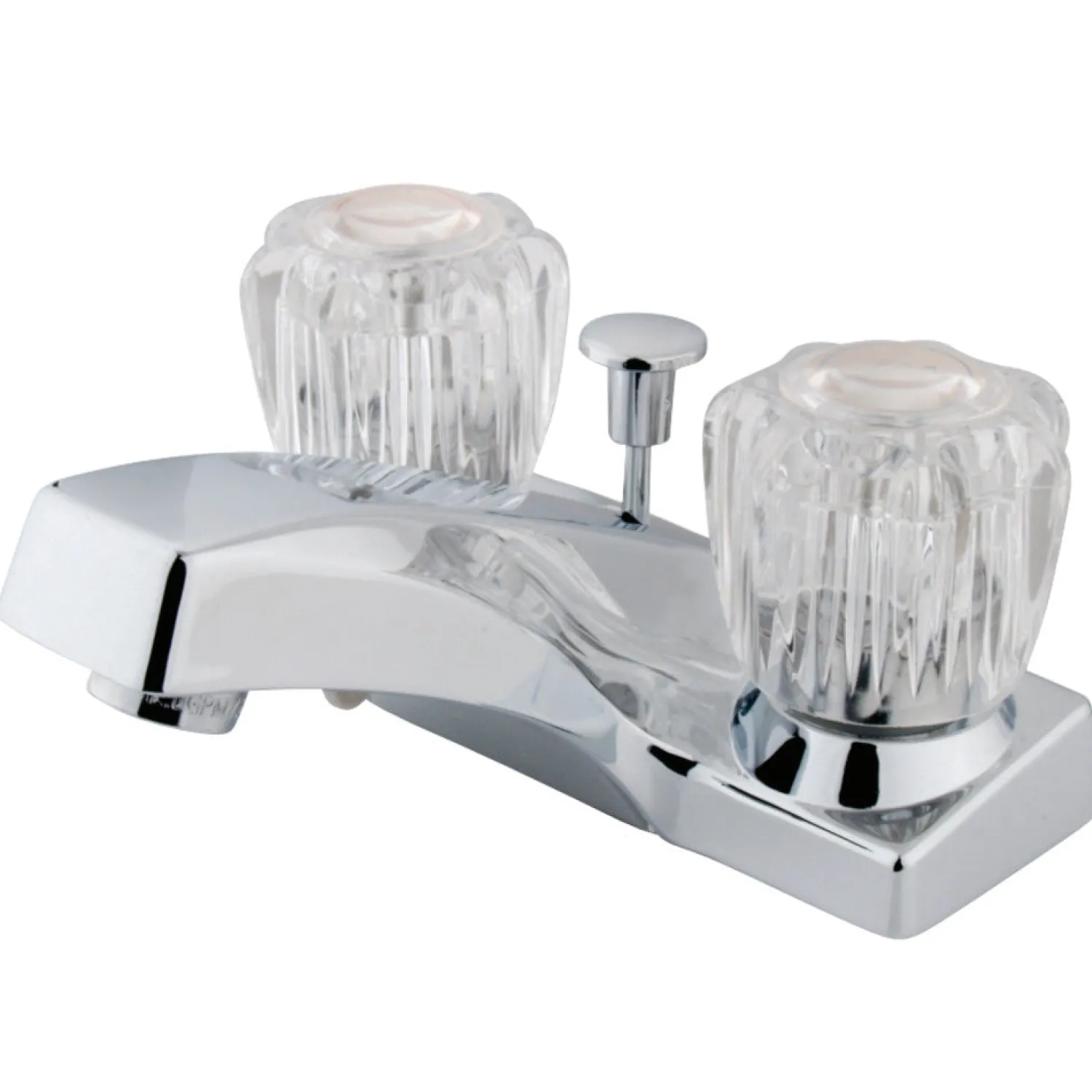 Sale Columbia Two Handle 4" Centerset Lavatory Faucet with Retail Pop-up 4" Center Set
